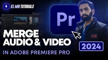 Audio en video samenvoegen in Adobe Premiere Pro 2024 | Audio en video synchroniseren in Premiere...