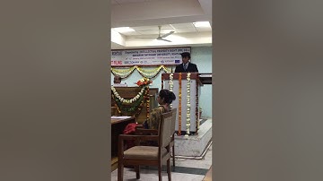 Dr. Rajeev Kumar Kapoor of Maharshi Dayanand University, Rohtak speaking about patents & Innovation