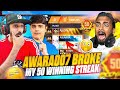 Awara breaking my 44 winning streak  breaking my headphones gone wrong  garena free fire max