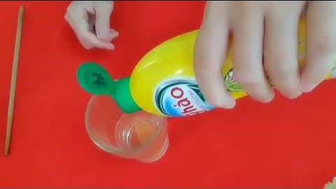 Thí nghiệm dầu ăn nước rửa chén- MG Vàng Anh