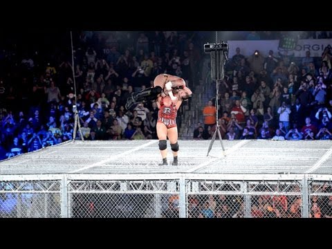 WWE Hell In A Cell 2012: Ryback vs CM Punk - WWE Championship Match ...