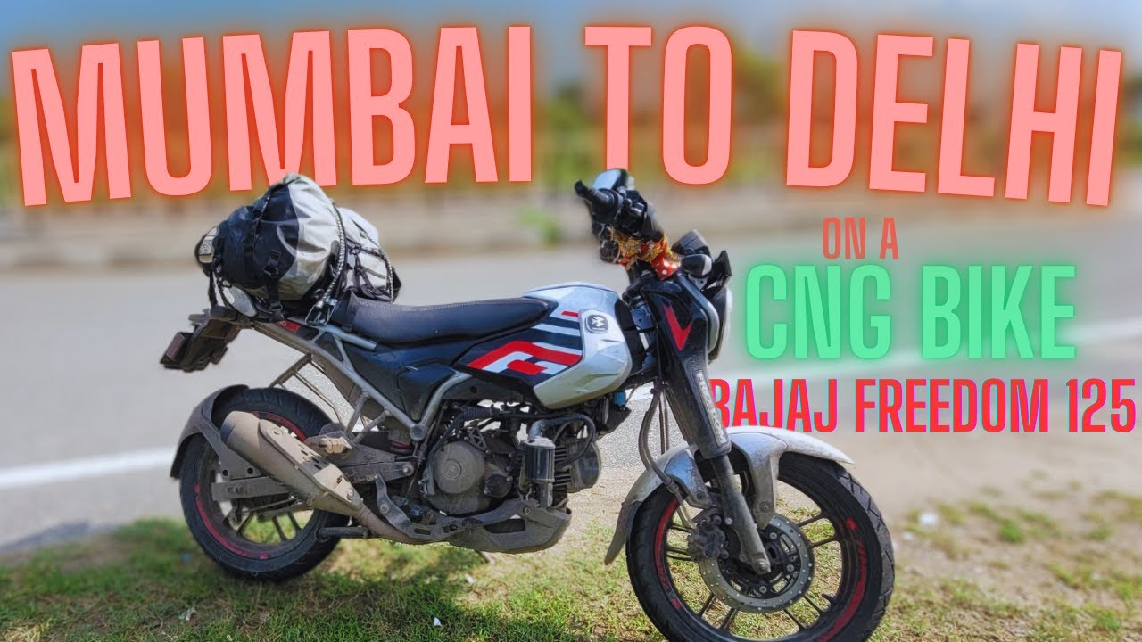 Mumbai to Delhi on Bajaj Freedom 125 CNG | Bajaj Freedom 125 | Solo trip