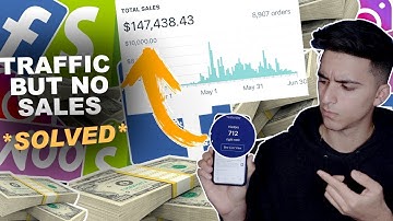 Traffic but NO SALES? *SOLVED* (Dropshipping 2019)