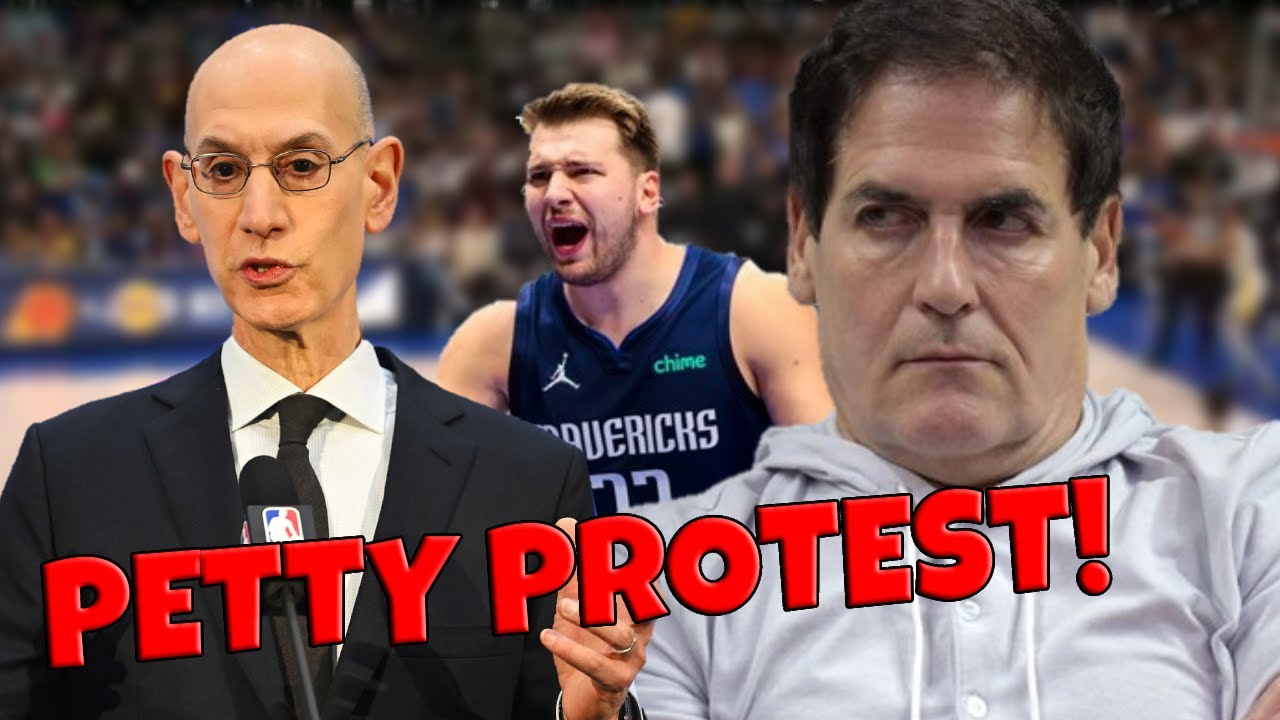 Mavs Protest Game v. Warriors (Mark Cuban Goofy)
