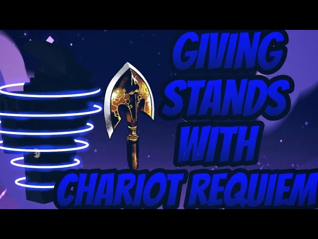 here's a chariot requiem i made for all you jojo fans : r/roblox