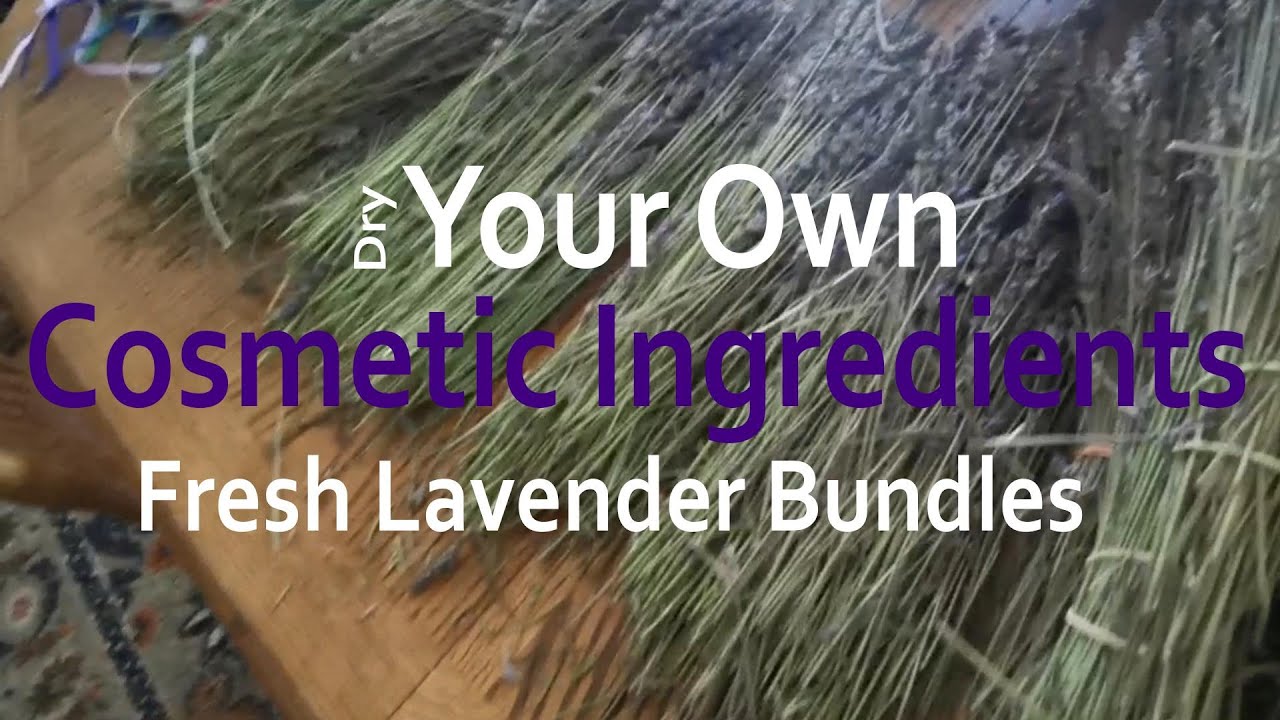 Drying Lavender Bundles Chatty Version