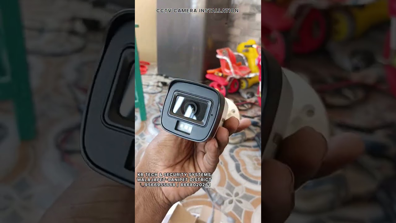 CCTV CAMERA Installation for Individual Home at WALAJAPET -RANIPET DISTRICT 