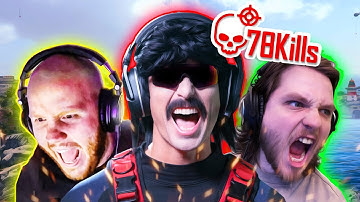 THE MOST AGGRESIVE WARZONE GAME OF ALL TIME ft. DRDISRESPECT, TIMTHETATMAN & ZLANER