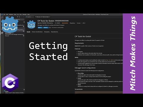 Getting started with C# in Godot