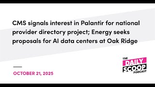 Famous CMS connects with Palantir for national provider directory project Net Worth