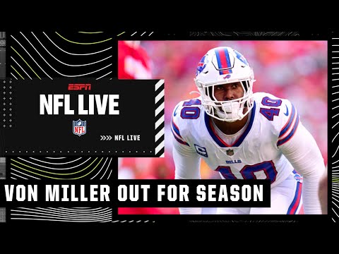 Von Miller's absence forces the Bills to shift their focus! - Dan Orlovsky | NFL Live