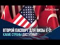 ВТОРОЙ ПАСПОРТ для визы Е-2: какие страны доступны?