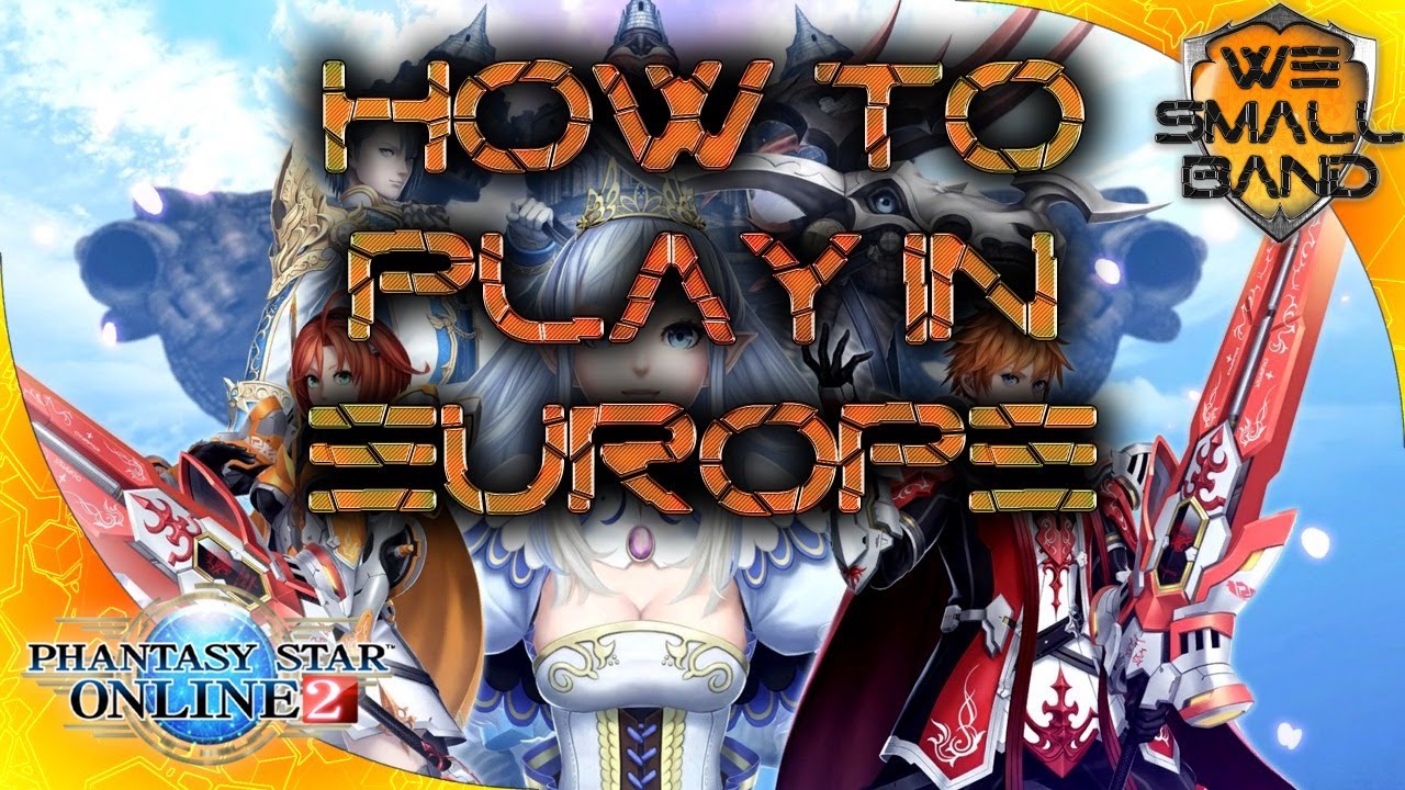 Phantasy Star Online 2 - How to Bypass Region Lock