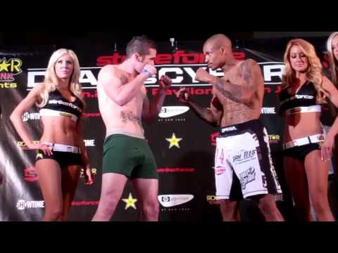 Bobby Stack vs. Isaiah Hill weigh-in