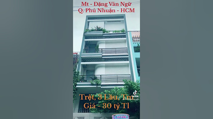 Bán nhà đặng văn ngữ phường 14 phú nhuận