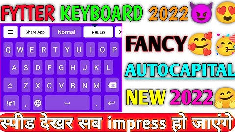 NEW BEST FYTER KEYBOARD 2022 | FAST TYPING KEYBOARD | LATEST FYTER KEYBOARD