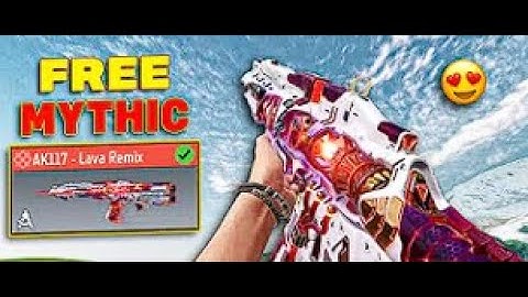 FREE Mythic AK117 Lava Remix Gameplay  #codm #codmobile #codclips #callofduty #shorts