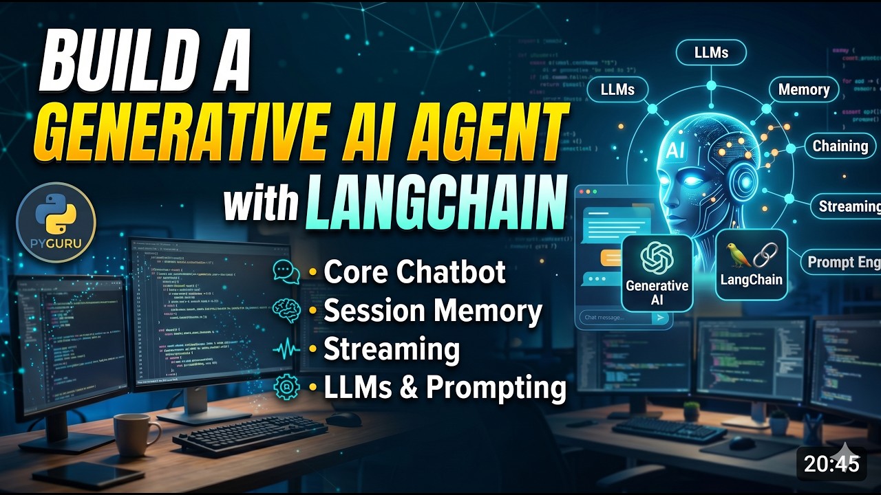 LC1 - Master LangChain: Build a Complete Generative AI Agent from ...