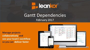 Gantt Dependencies