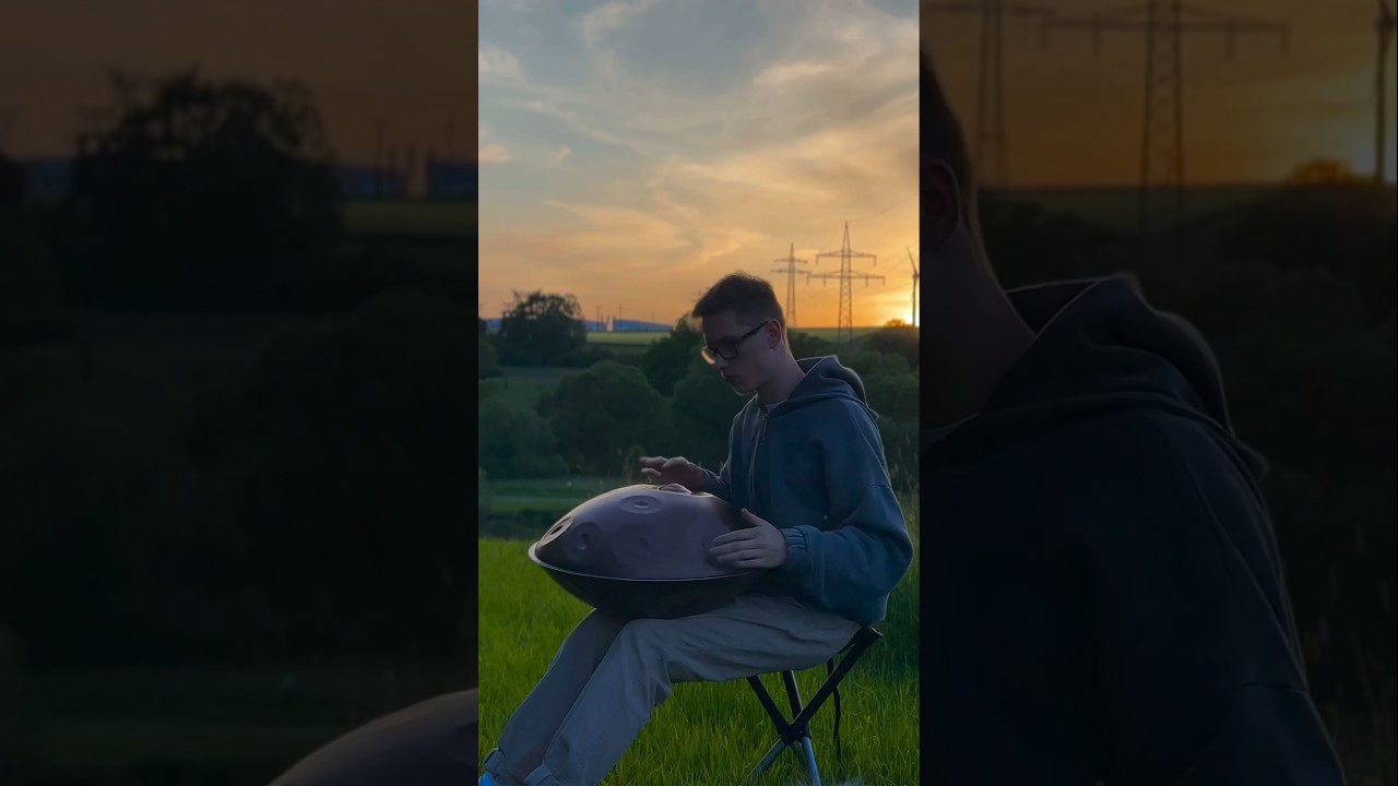 Sunset Jam 🌅 #handpan #pantam #kurd #dminor
