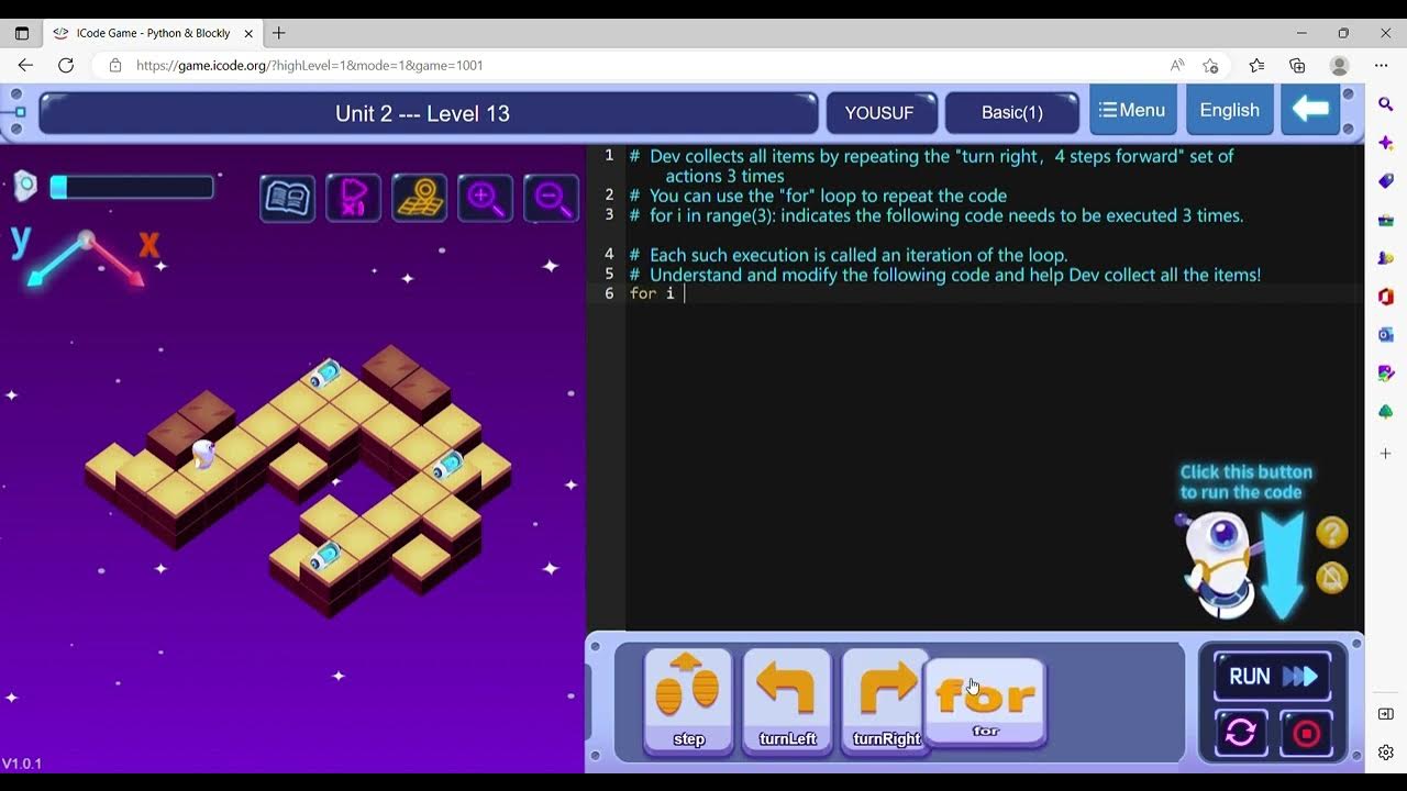 Python Video 5 - For loop and Range Function - YouTube
