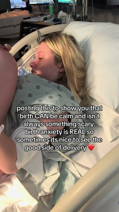 posting this to show you that birth CAN be calm and isn't #pidd #pitalk #pid