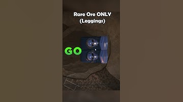 Only Using Rare Ores To Forge Leggings In The Forge 💎 #roblox #theforge