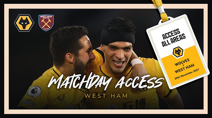 RAUL NETS WINNER AGAINST WEST HAM | Matchday Access | Wolves 1-0 West Ham United