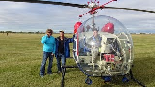 Bell 47 Helicopter Classic Ride!