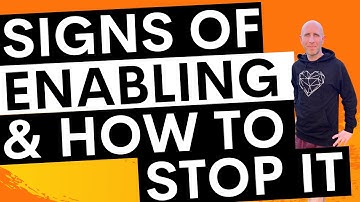 How to stop someone enabling an addiction - what is an enabler & what to do about it.