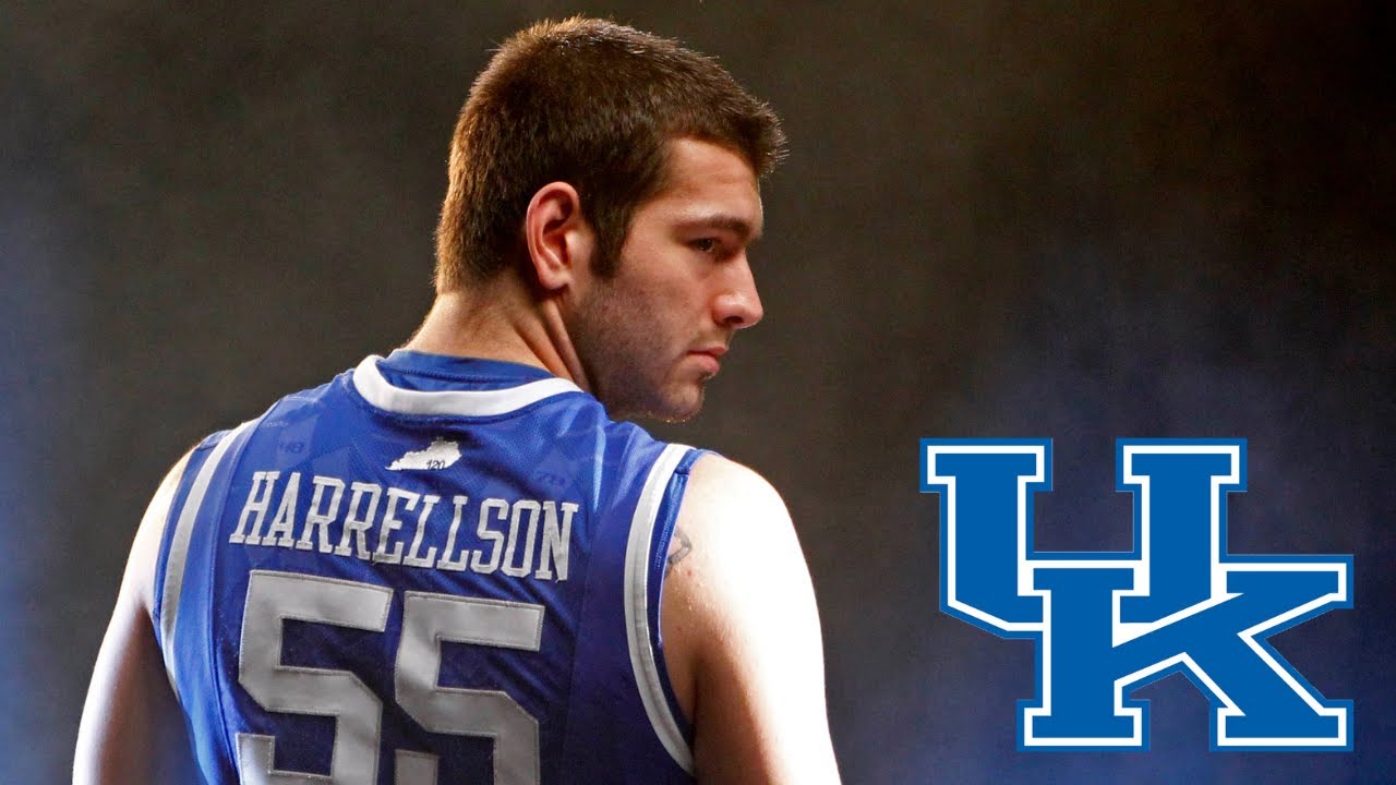 University of Kentucky forward Josh Harrellson is congratulated by a  News Photo - Getty Images