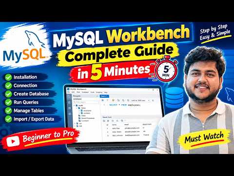 How to Install MySQL Workbench in 5 Minutes | Complete Setup Guide for Beginners