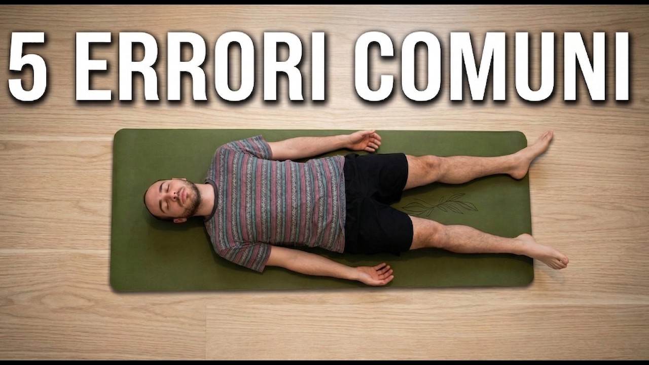 Non sprecare anni di Yoga - correggi questi 5 Errori