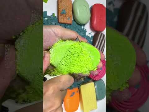 Soap cubes. Asmr soap cutting. Satisfying video 41 @Asmr Soap Soul