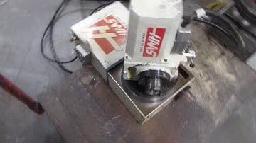 Haas T5C 2-Axis Programmable Tilting Rotary Table w HRT-210 HA5C-Online Auction at Machinesused.com