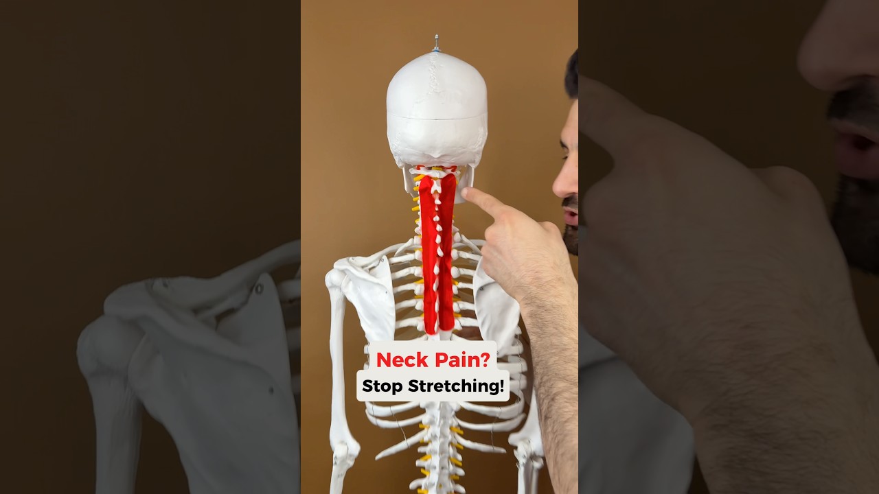 Neck Pain? Stop STRETCHING! Try this instead! 