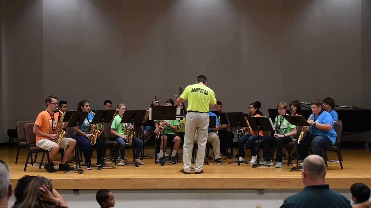 UCF 2017 Saxophone Boot Camp 5 Pirates of the Caribbean