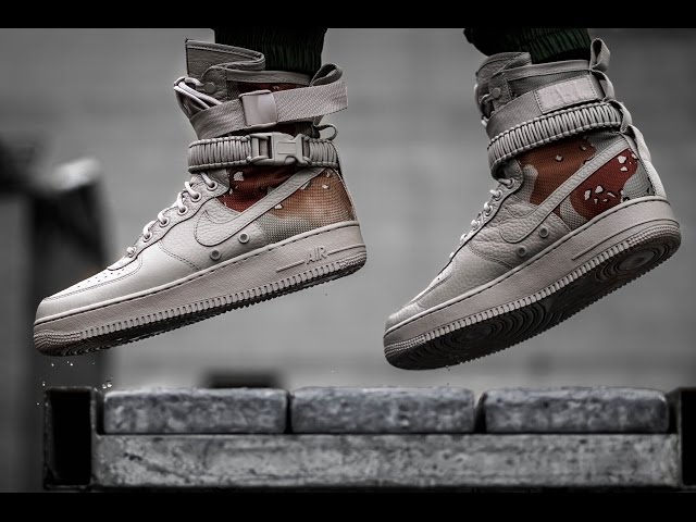 CONFRONTED BY SOLDIER (NIKE SPECIAL FIELD AIR FORCE 1 CAMO ON SFAF1 - YouTube