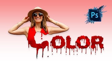 Dripping Effect // Splatter Effect //Text Dripping Effect //  Photoshop Tutorial