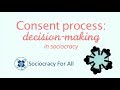 Consent decisionmaking in sociocracy