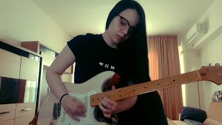 Rihanna - Love On The Brain (guitar solo cover) with Fender Squier Classic Vibe 50s