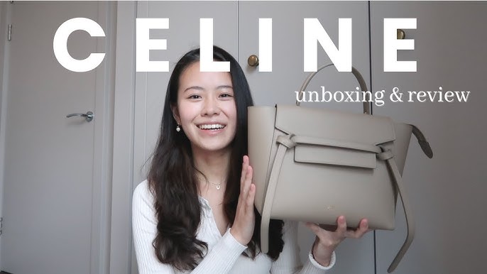 CELINE MICRO BELT BAG UNBOXING & FIRST IMPRESSION REVIEW 