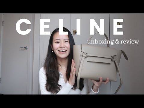 Celine Belt Bag 👜 Unboxing & Review  what fits? pros and cons? concerns?  