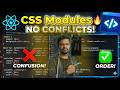 React CSS Modules Tutorial in Urdu/Hindi | Scoped CSS in React JS 🔥 (No Conflicts)