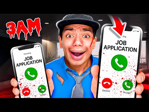 DO NOT CALL JOB APPLICATION MAN AT 3AM!! (HE CAME TO MY HOUSE!?!)