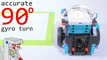 Program Accurate 90 Degree Gyro Turns With LEGO MINDSTORMS 51515