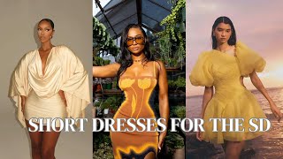 SHORT SUMMER DRESSES FOR THE SOFT DRAMATIC. screenshot 5