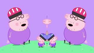 peppa Pig Daddy Pigs Skateboard Goes Wild  sponsored By Klasky Csupo Effects