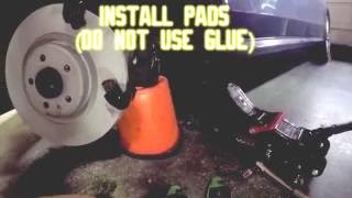 How to Replace B8 2009-2016 Audi S4 Front Rotors and Pads