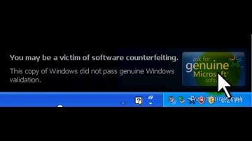 How to remove genuine from Windows xp